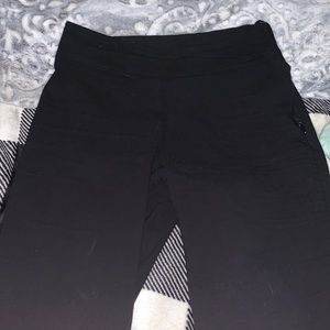 black pants